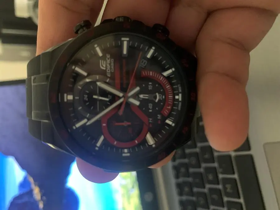 Khách hàng review Đồng hồ EDIFICE CASIO 47.6 mm Nam EQS-920PB-1AVUDF 1