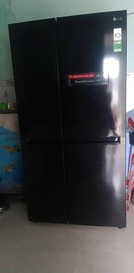 Khách hàng review Tủ lạnh LG Inverter 649 lít Side By Side GR-B257WB 7