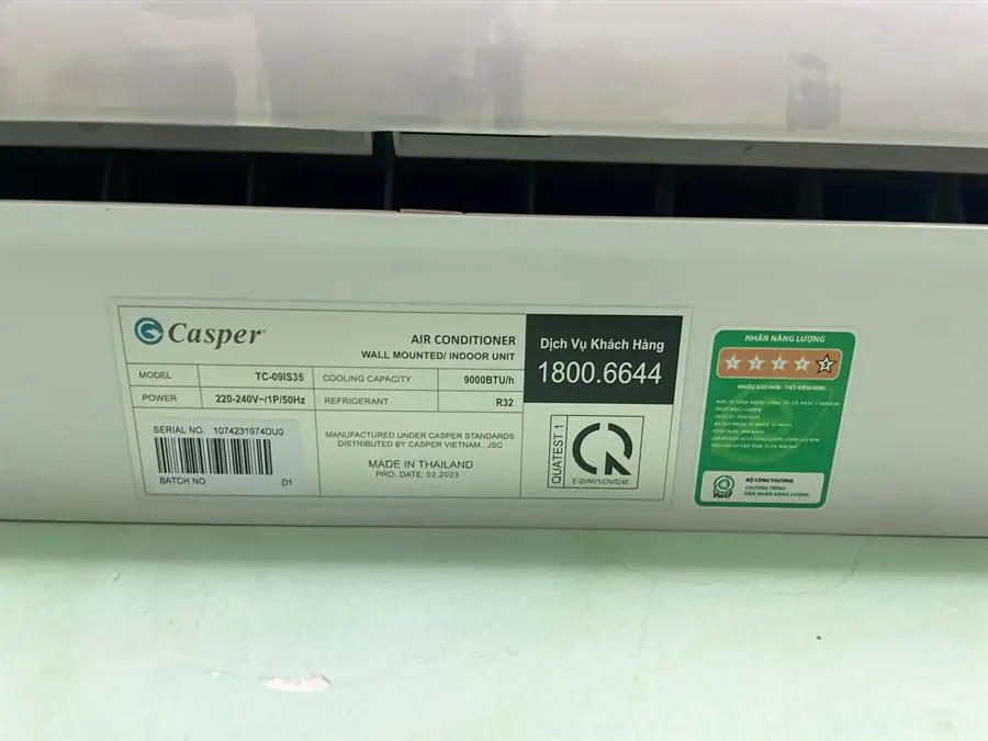 Khách hàng review Máy lạnh Casper Inverter 1 HP TC-09IS35 118