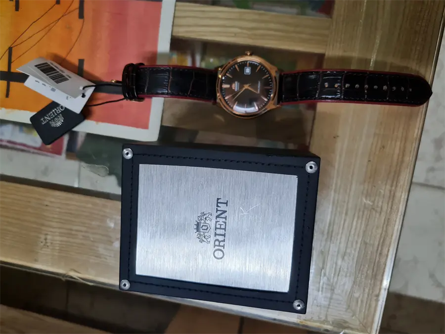Khách hàng review Đồng hồ ORIENT Bambino 42.1 mm Nam FAC08001T0 3
