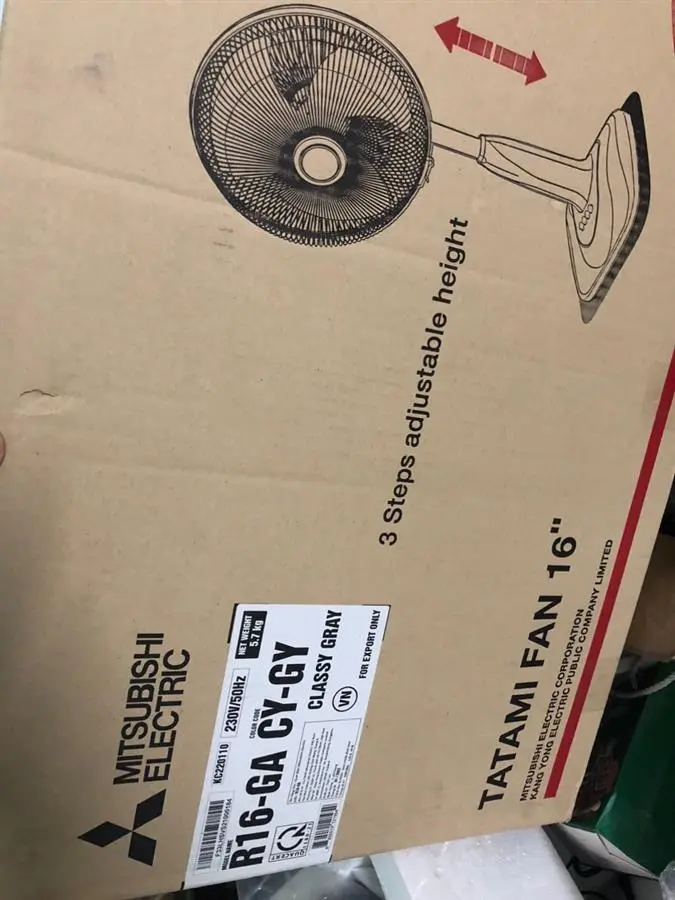 Khách hàng review Quạt lửng Mitsubishi Electric 3 cánh R16-GA CY-GY 45W 10