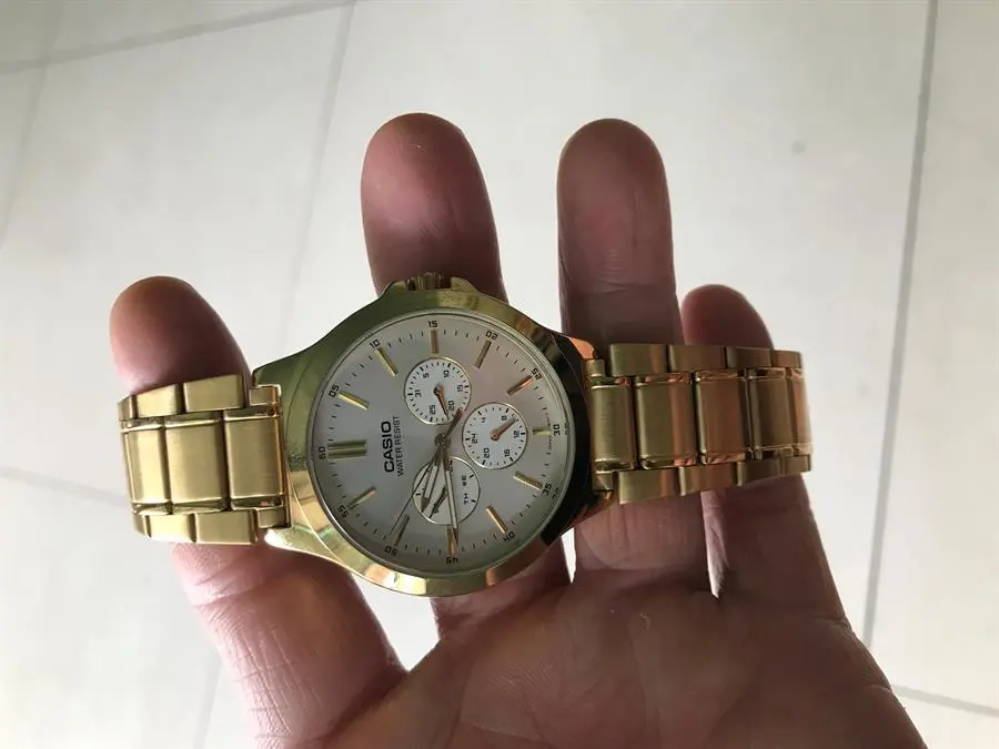 Khách hàng review Đồng hồ CASIO 38 mm Nam MTP-V300G-7AUDF 1