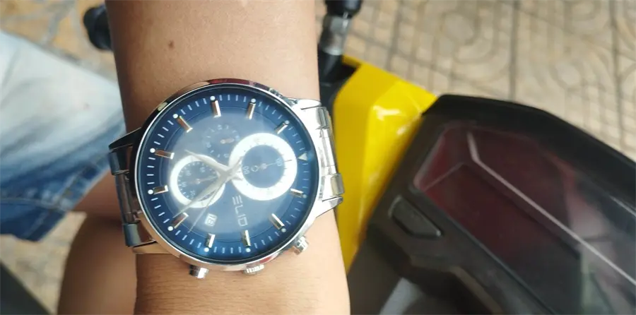 Khách hàng review Đồng hồ ELIO 44 mm Nam ES066-01 1