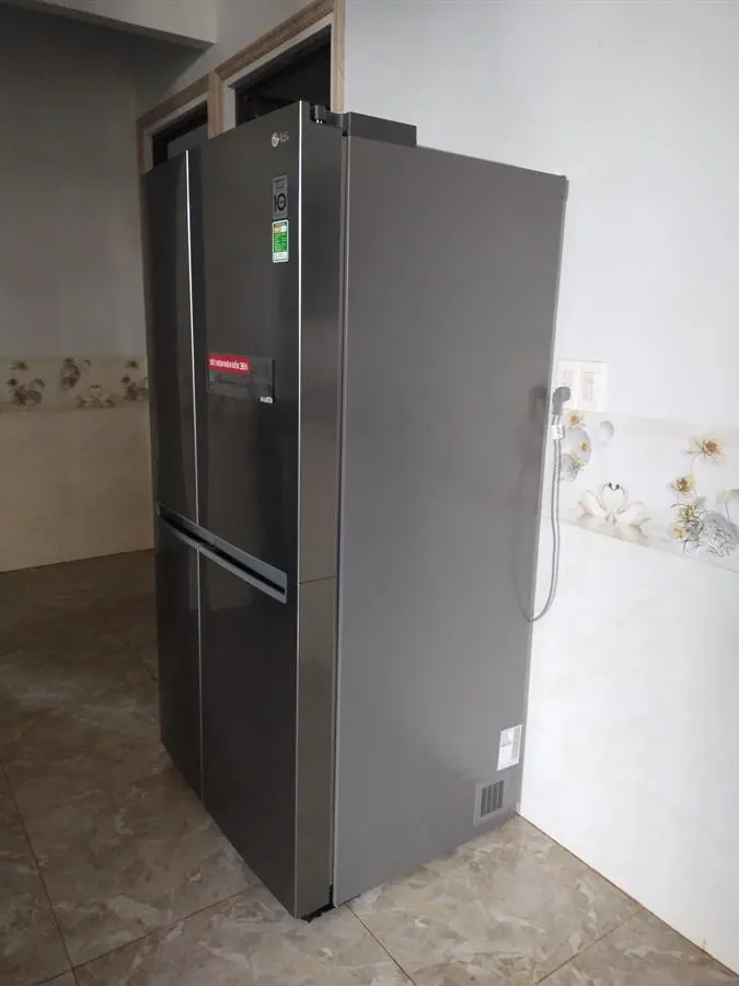 Khách hàng review Tủ lạnh LG Inverter 649 Lít GR-B257JDS 40