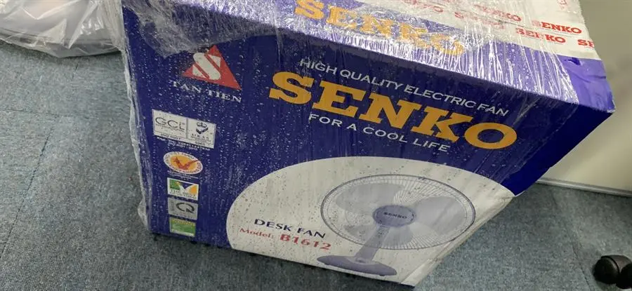 Khách hàng review Quạt bàn Senko 3 cánh B1612 47W 16
