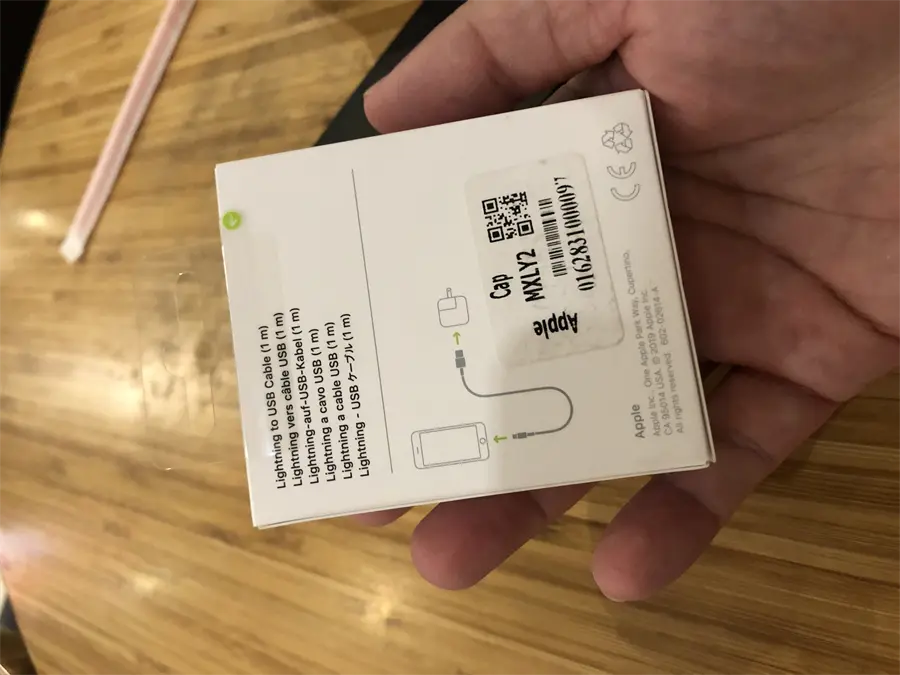 Khách hàng review Cáp sạc và truyền dữ liệu USB-A - Lightning 10W 1m Apple MXLY2 5