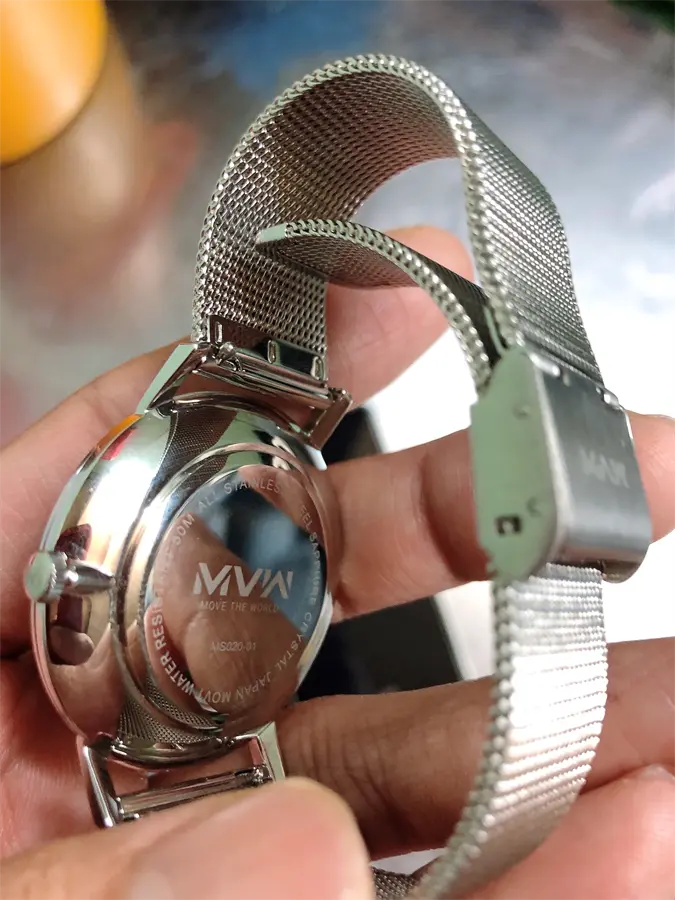 Khách hàng review Đồng hồ MVW 40 mm Nam MS020-01 4