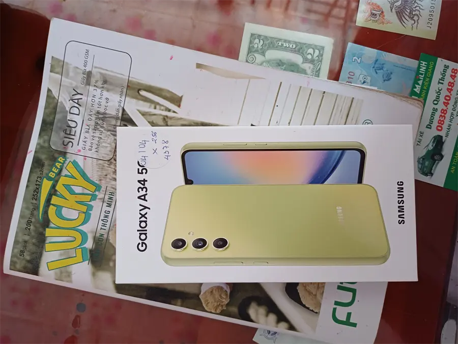 Khách hàng review Điện thoại Samsung Galaxy A34 5G 8GB/256GB 14