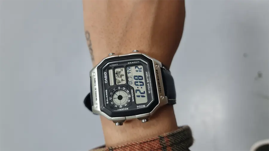 Khách hàng review Đồng hồ CASIO Timeless 45 x 42.1 mm Nam AE-1200WHD-1AVDF 12