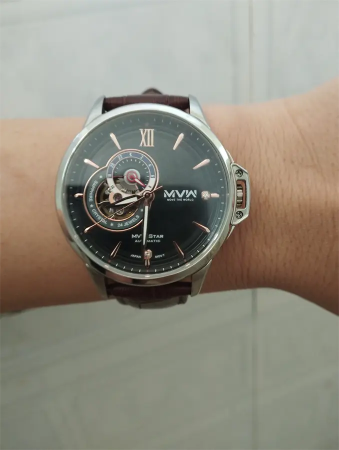 Khách hàng review Đồng hồ MVW Star 41 mm Nam MSA003-02 1
