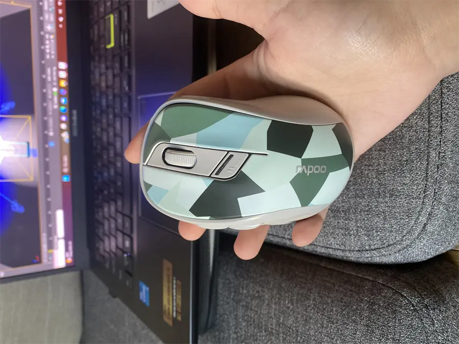 Khách hàng review Chuột Bluetooth Silent Rapoo M500 8