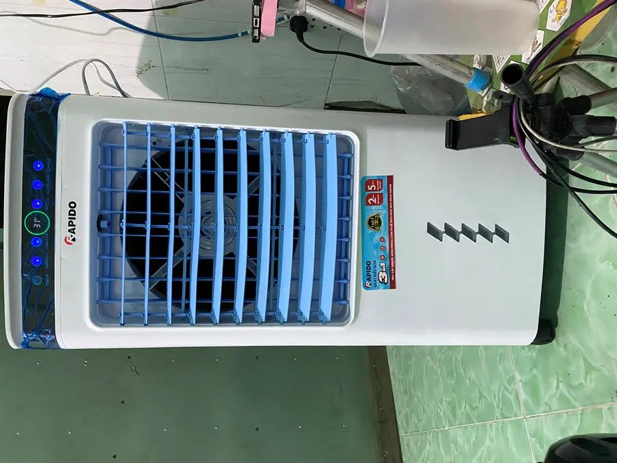 Khách hàng review Quạt điều hòa Rapido 6000D 80W 31