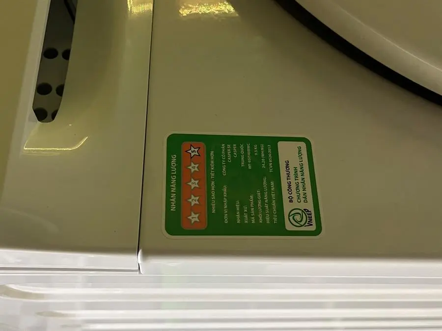 Khách hàng review Máy giặt Casper Inverter 9.5 KG WF-95I140BWC 26