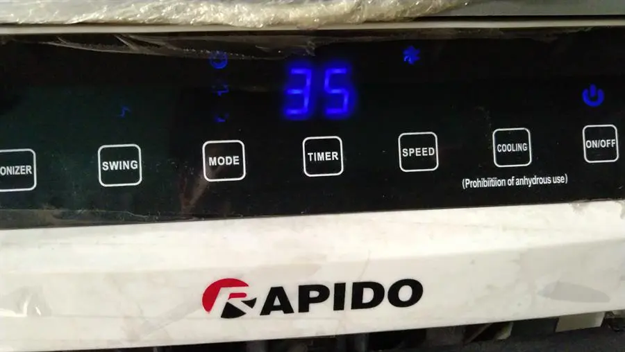 Khách hàng review Quạt điều hòa Rapido 3000D 40W 11