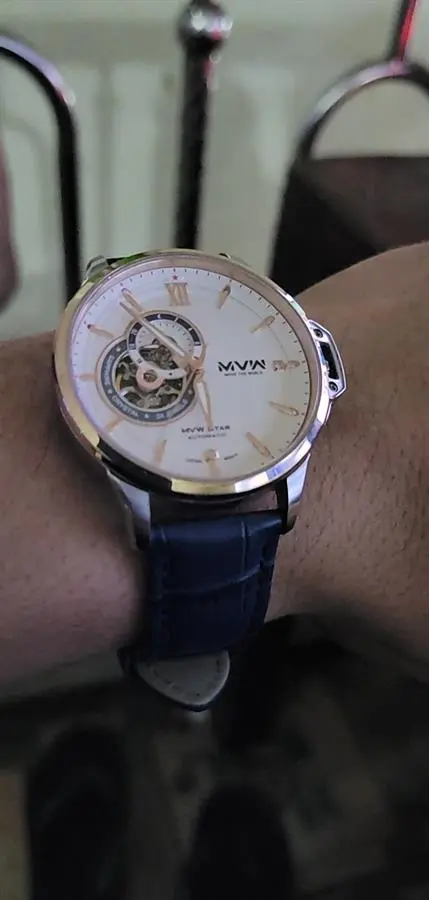 Khách hàng review Dây da đồng hồ 20mm LS041-01 Xanh dương 1