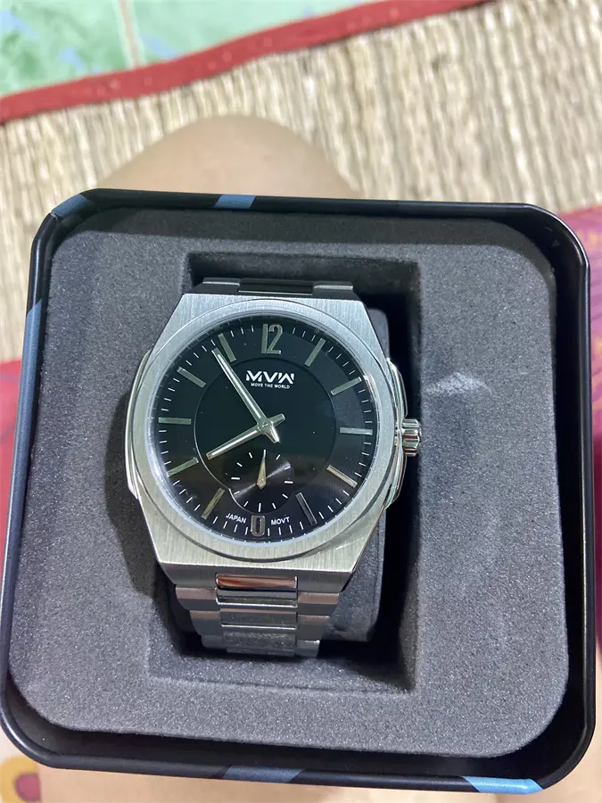 Khách hàng review Đồng hồ MVW 43 mm Nam MS086-01 1