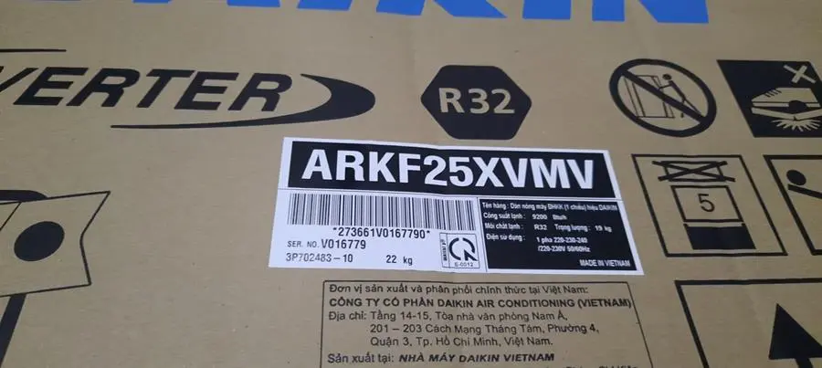Khách hàng review Máy lạnh Daikin Inverter 1 HP ATKF25XVMV 65