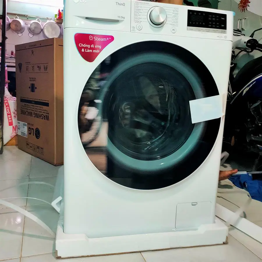 Khách hàng review Máy giặt LG AI DD Inverter 10.5 kg FV1450S3W2 7
