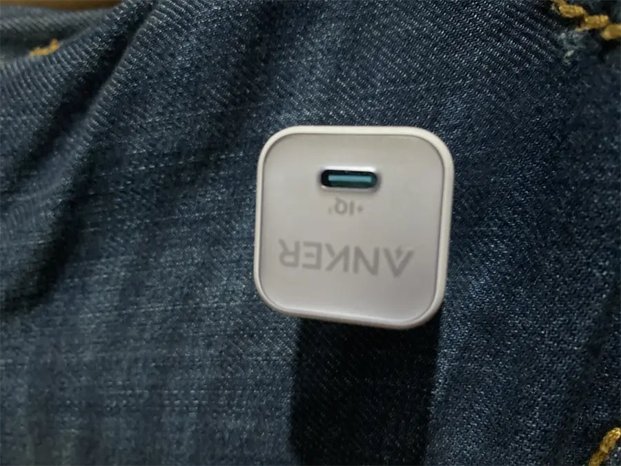 Khách hàng review Adapter Sạc Type C PD GaN 30W Anker Nano 3 A2147 4