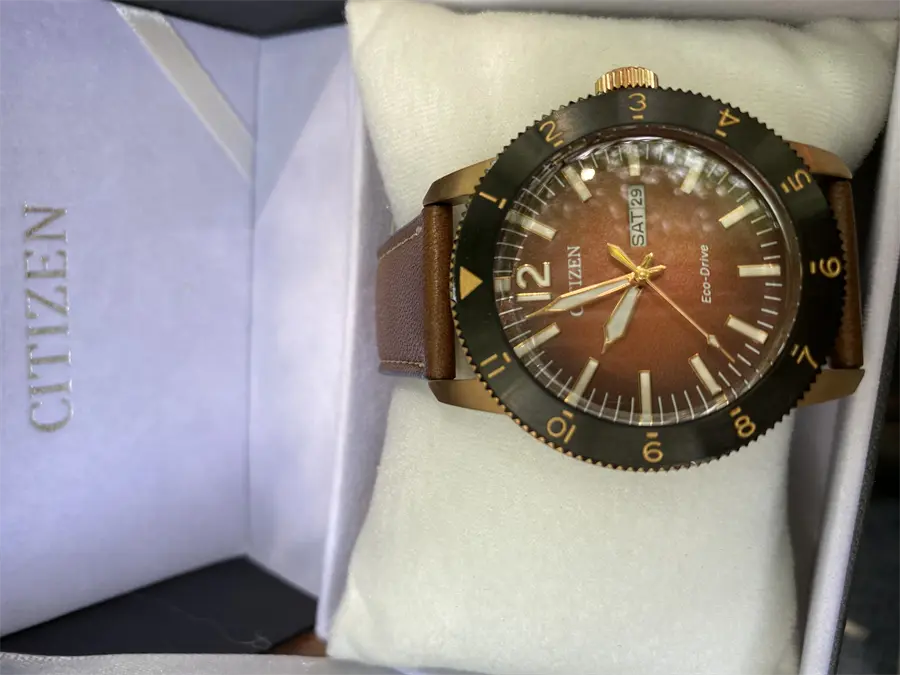 Khách hàng review Đồng hồ Citizen 43.5 mm Nam AW0079-13X 4