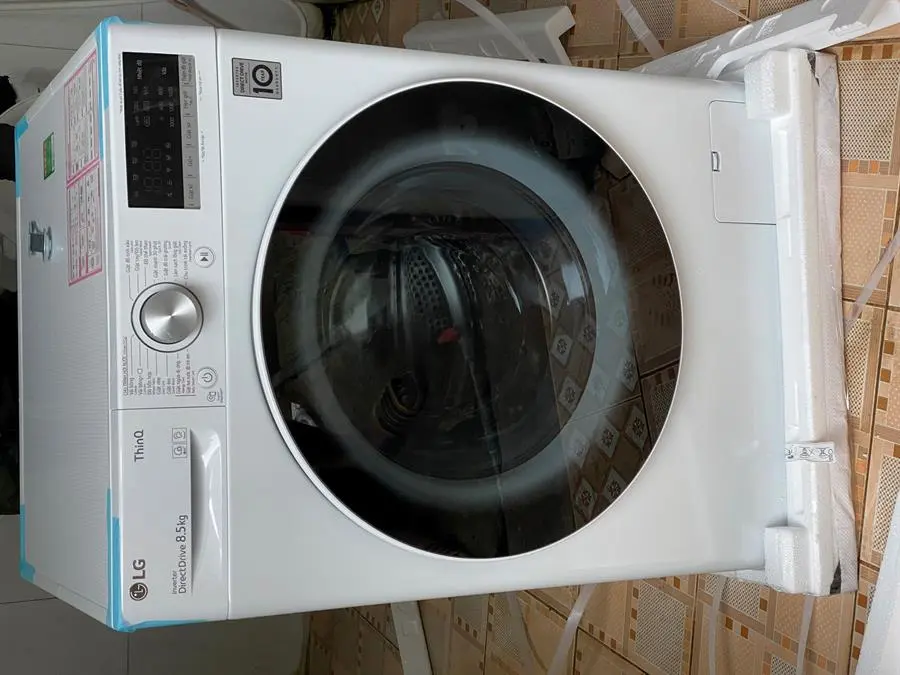 Khách hàng review Máy giặt LG AI DD Inverter 8.5 kg FV1408S4W 11