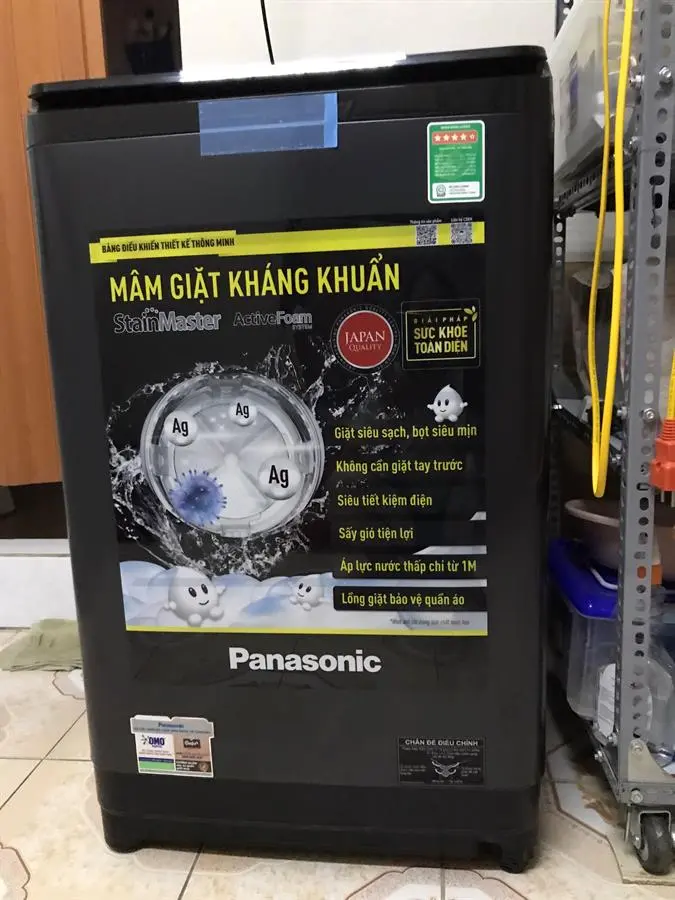 Khách hàng review Máy giặt Panasonic 9 kg NA-F90A9BRV 8