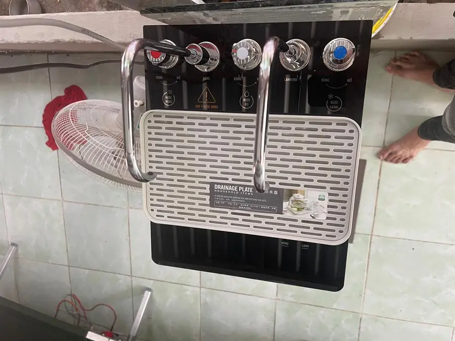 Khách hàng review Máy lọc nước RO nóng nguội lạnh Hydrogen Karofi KAD-D66 11 lõi 35