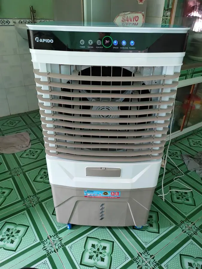 Khách hàng review Quạt điều hòa Rapido 9000D 200W 16
