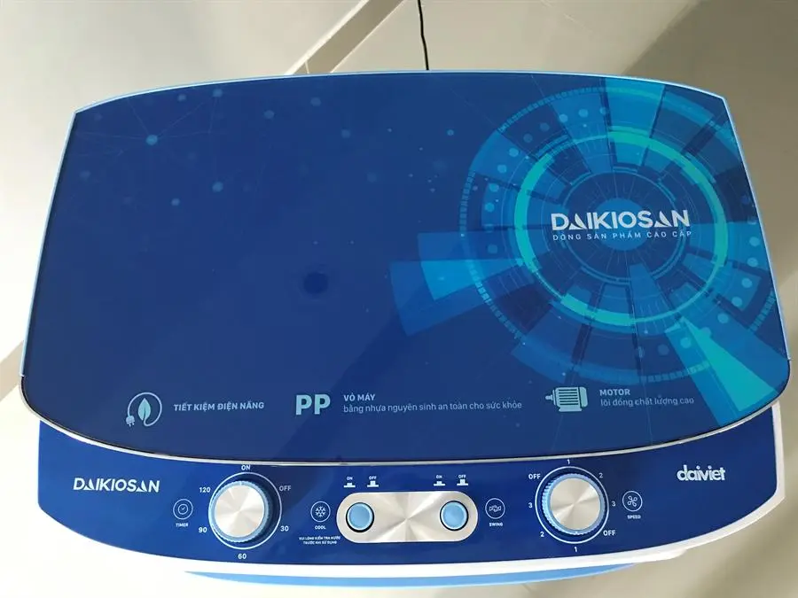 Khách hàng review Quạt điều hòa Daikiosan DKA-04000G 110W 3