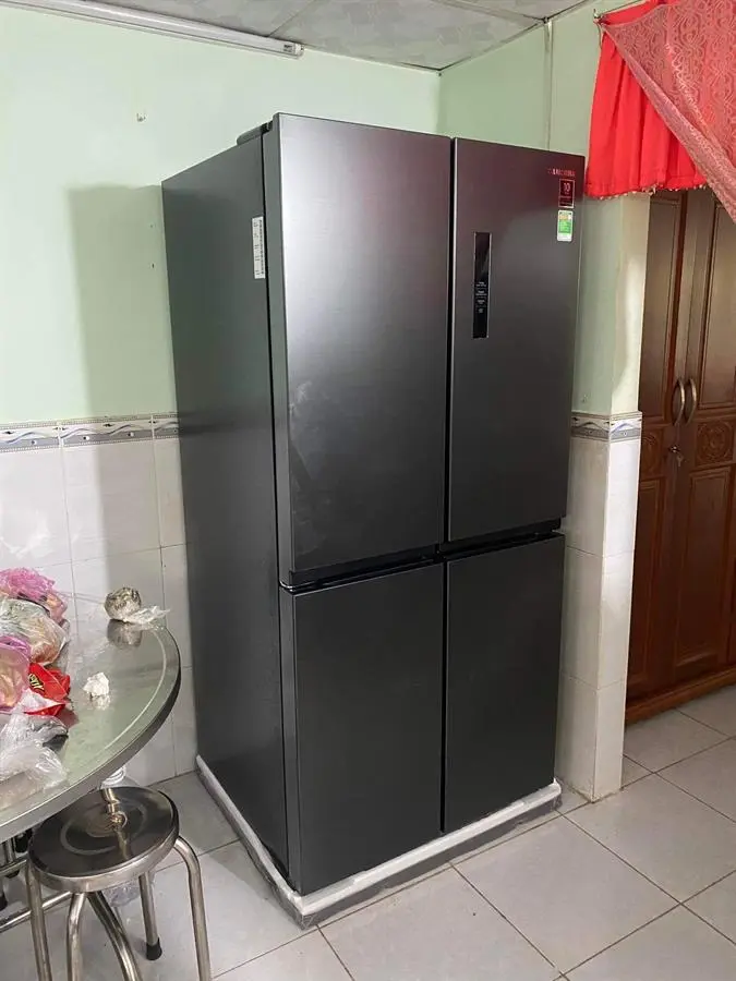 Khách hàng review Tủ lạnh Samsung Inverter 488 lít Multi Door RF48A4000B4/SV 15