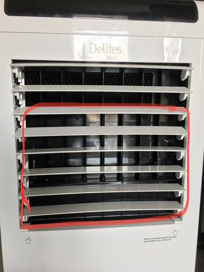 Khách hàng review Quạt điều hòa Delites DEL-AC07CR 60W 2