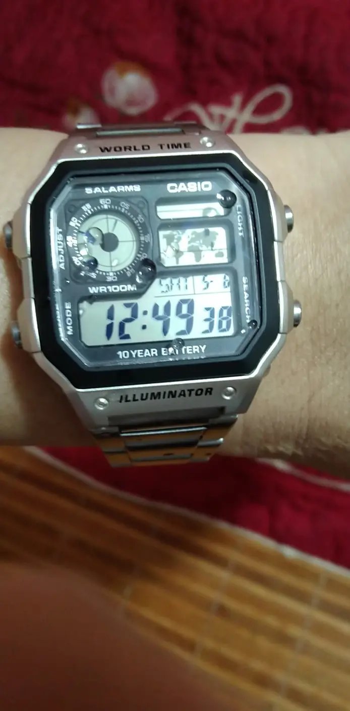 Khách hàng review Đồng hồ CASIO Timeless 45 x 42.1 mm Nam AE-1200WHD-1AVDF 10