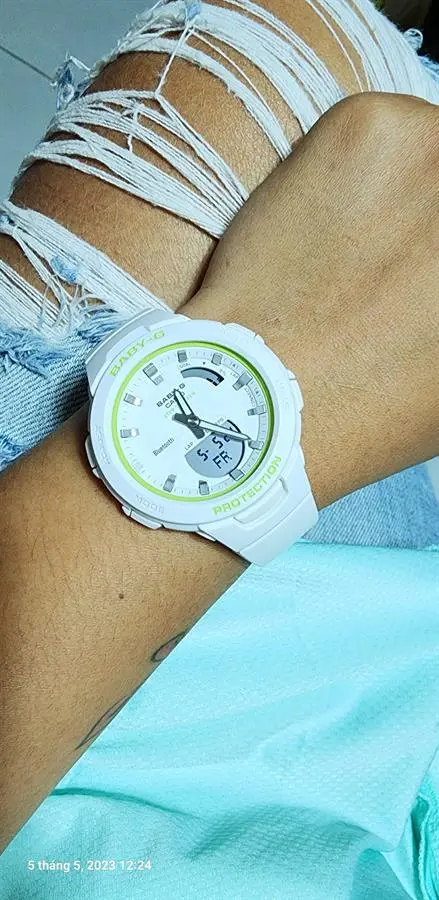 Khách hàng review Đồng hồ BABY-G 41.4 mm Nữ BSA-B100SC-7ADR 3