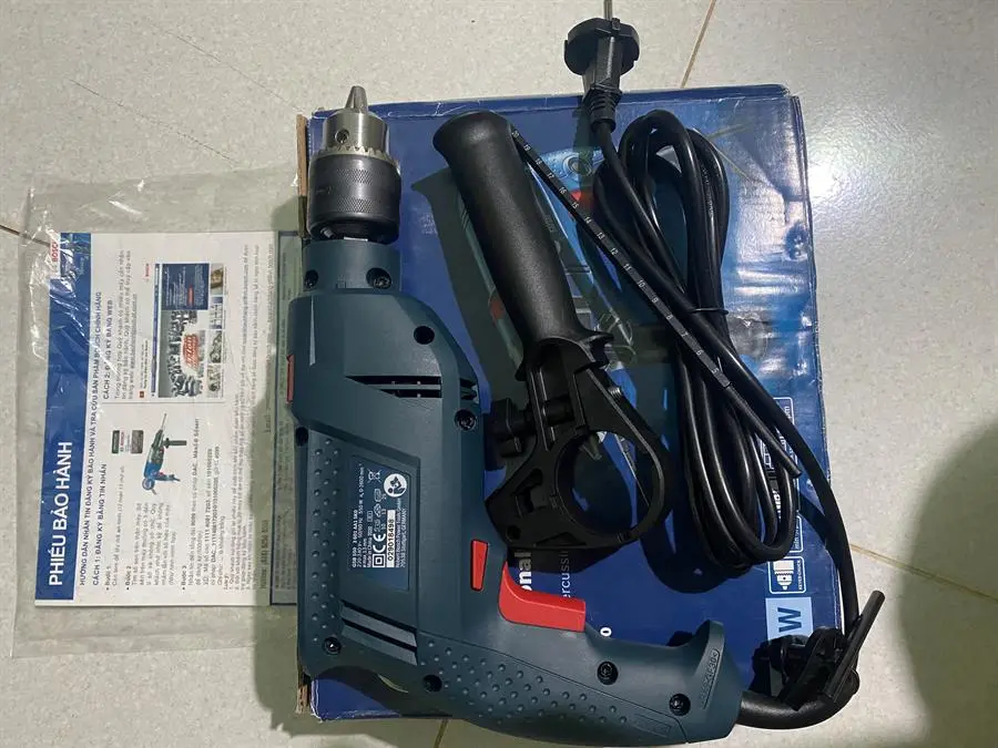 Khách hàng review Máy khoan động lực điện Bosch GSB 550 550W 3