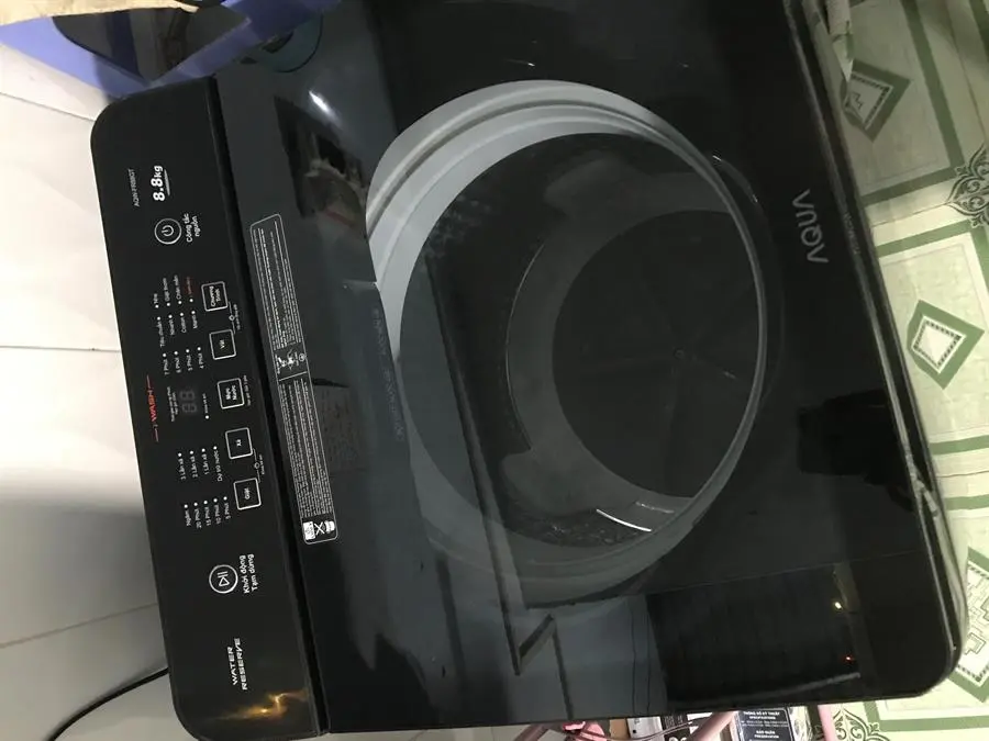 Khách hàng review Máy giặt Aqua 8.8 kg AQW-FR88GT.BK 19