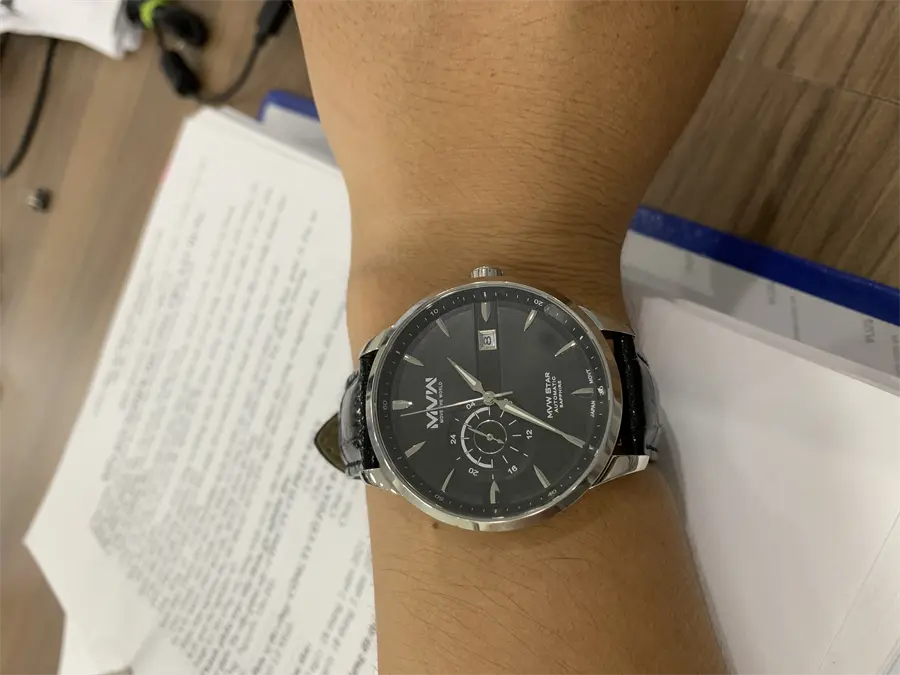 Khách hàng review Đồng hồ MVW Star 42 mm Nam MLA001-01 1
