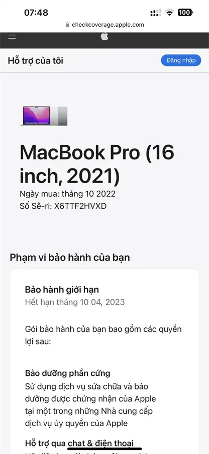 Khách hàng review Laptop Apple MacBook Pro 16 inch M1 Pro 2021 10-core CPU/16GB/1TB/16-core GPU (MK1F3SA/A) 3