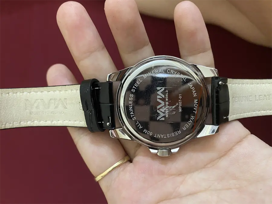 Khách hàng review Đồng hồ MVW 40 mm Nam MP007-01 2