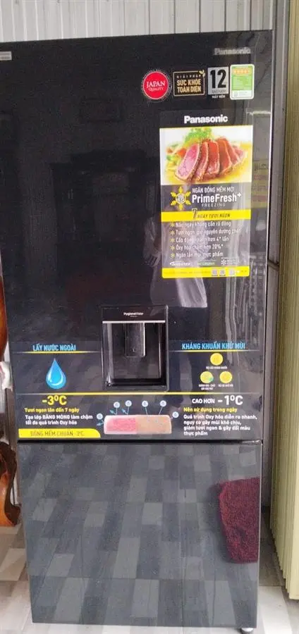 Khách hàng review Tủ lạnh Panasonic Inverter 377 lít NR-BX421GPKV 14
