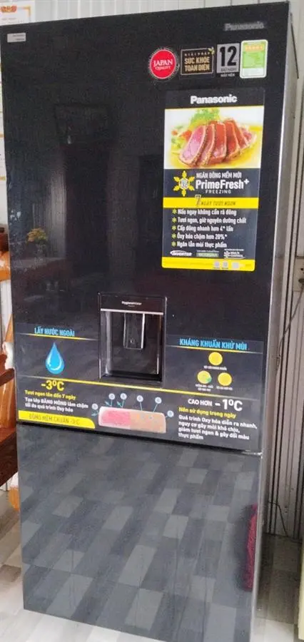 Khách hàng review Tủ lạnh Panasonic Inverter 377 lít NR-BX421GPKV 15