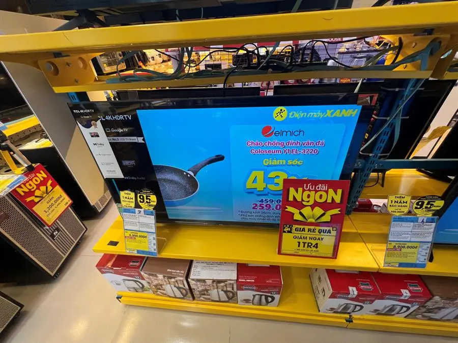 Khách hàng review Google Tivi TCL 4K 43 inch 43P635 15