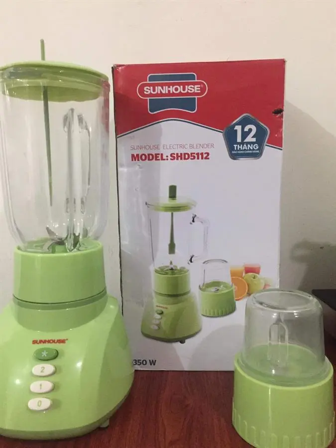 Khách hàng review Máy xay sinh tố đa năng Sunhouse SHD 5112 Xanh 19