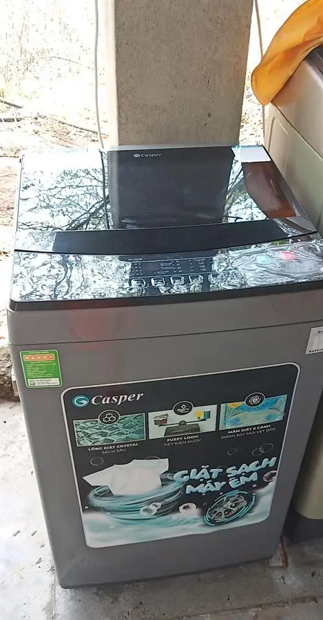 Khách hàng review Máy giặt Casper 7.5 kg WT-75N70BGA 4