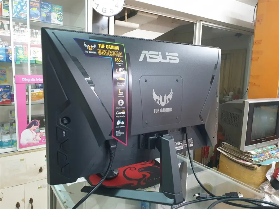 Khách hàng review Màn hình Gaming Asus TUF VG249Q1A 23.8 inch FHD/IPS/165Hz/1ms/FreeSync/HDMI/DisplayPort 7