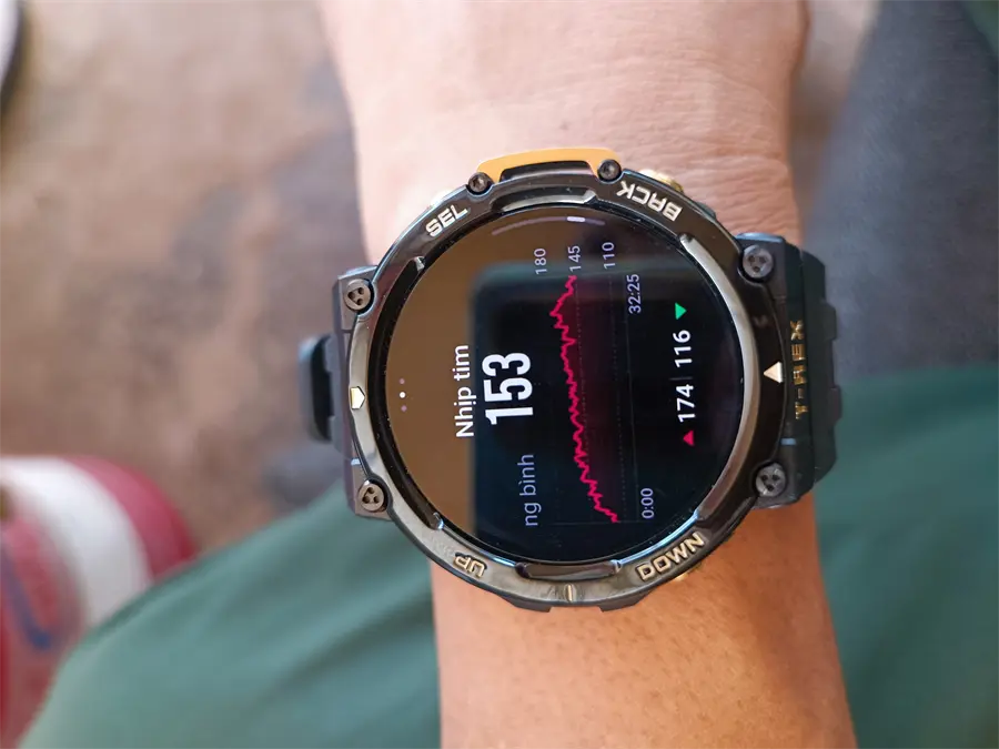 Khách hàng review Đồng hồ thông minh Amazfit T-Rex 2 47.1mm 14
