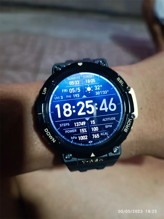 Khách hàng review Đồng hồ thông minh Amazfit T-Rex 2 47.1mm 12