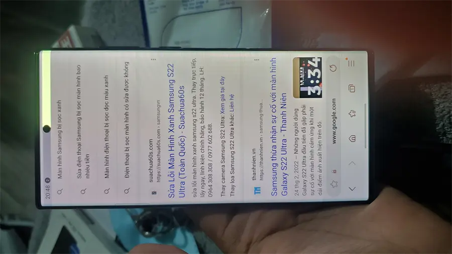 Khách hàng review Điện thoại Samsung Galaxy S22 Ultra 5G 128GB 19