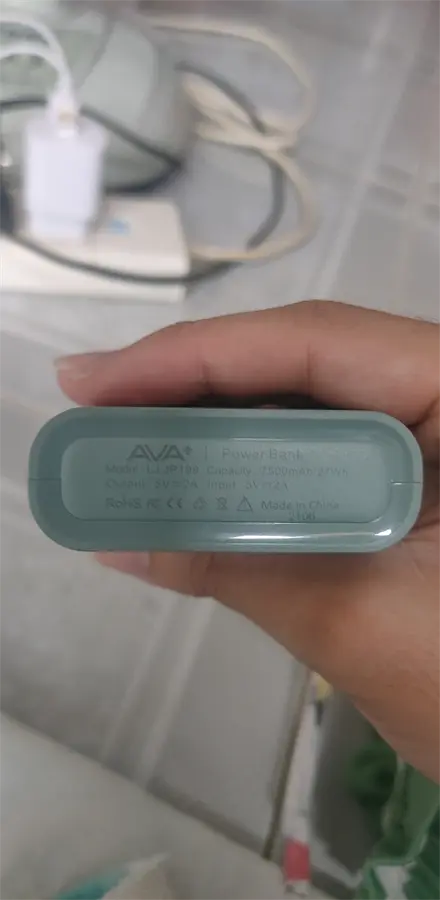 Khách hàng review Pin sạc dự phòng 7500 mAh 10W AVA  LJ JP199 3