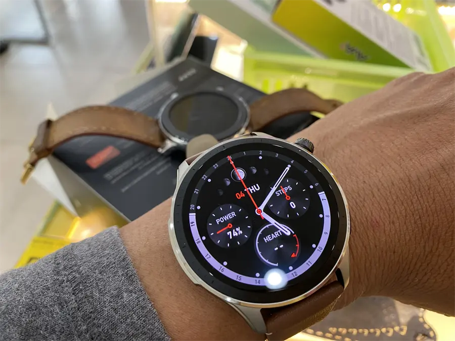 Khách hàng review Đồng hồ thông minh Amazfit GTR 4 46mm 4