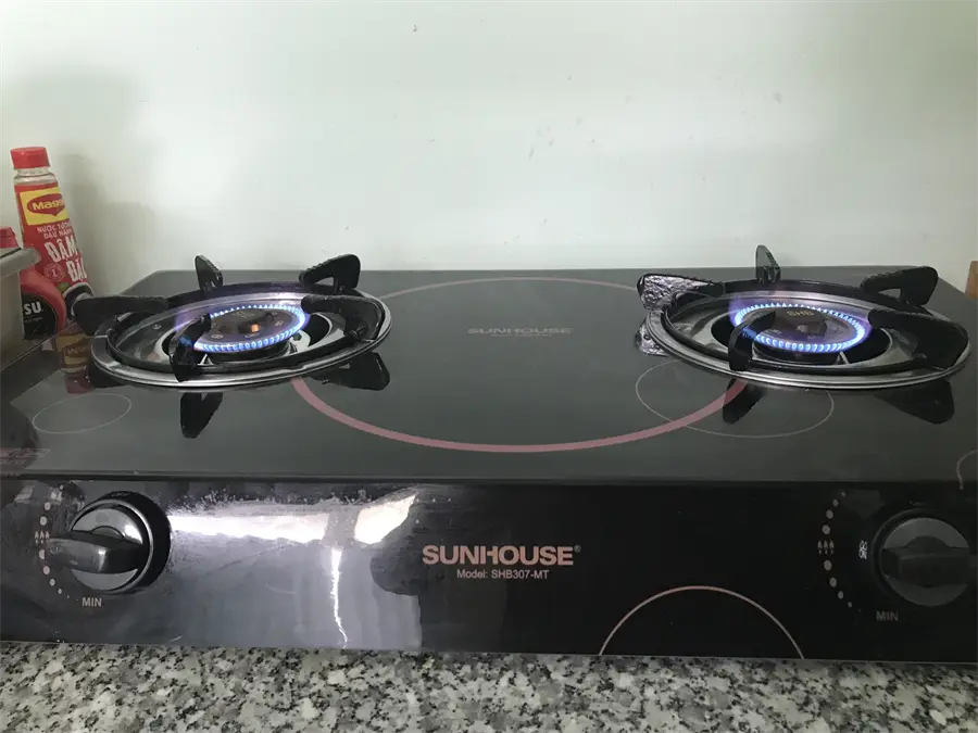 Khách hàng review Bếp ga đôi Sunhouse SHB307MT 20